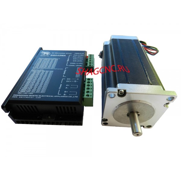 Шаговый двигатель с драйвером ШД